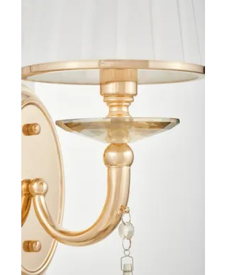 Lampa na ścianę - Złoty Kinkiet - Fabione W1