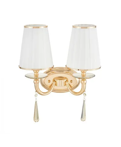 Lampa ścienna - Kinkiet złoty - Fabione W2