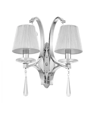 Lampa ścienna - Kryształowy Kinkiet - Venisia W2