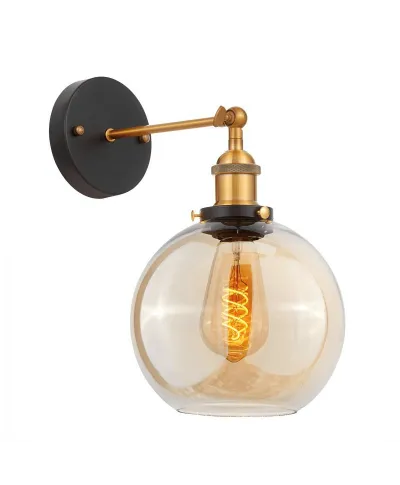 Lampa ścienna - Kinkiet Loft Bursztyn - Navarro