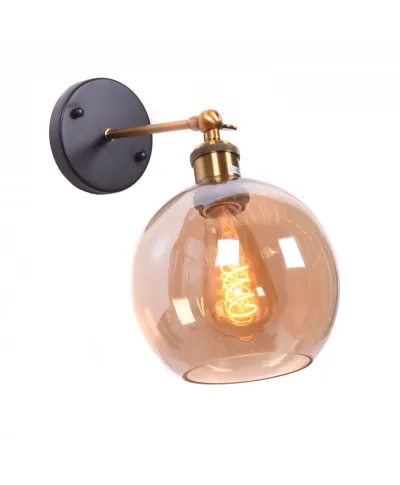 Lampa ścienna - Kinkiet Loft Bursztyn - Navarro