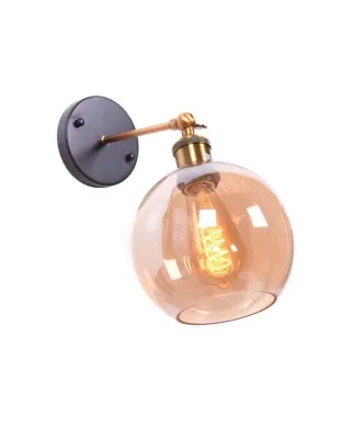 Lampa ścienna - Kinkiet Loft Bursztyn - Navarro