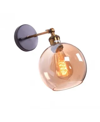 Lampa ścienna - Kinkiet Loft Bursztyn - Navarro
