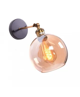 Lampa ścienna - Kinkiet Loft Bursztyn - Navarro
