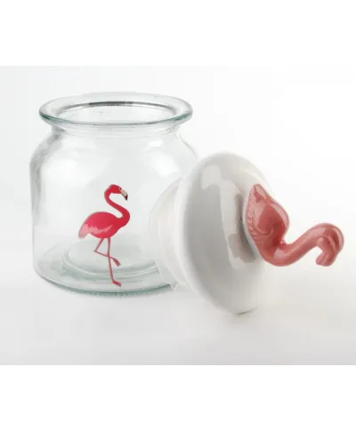 Słoik szklany - Słój Flaming - 600ml