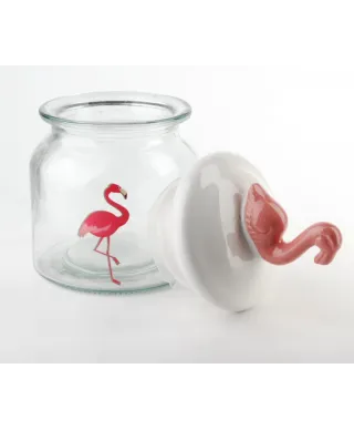 Słoik szklany - Słój Flaming - 600ml