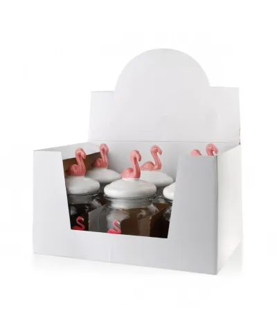 Słoik szklany - Słój Flaming - 600ml