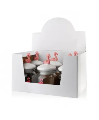 Słoik szklany - Słój Flaming - 600ml