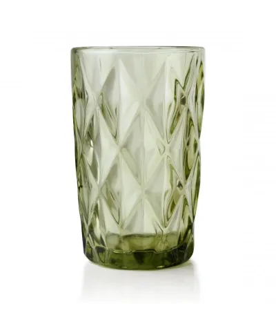 Komplet szklanek - 6szt. Szklanka 350ml - ELISE GREEN