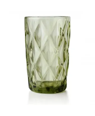 Komplet szklanek - 6szt. Szklanka 350ml - ELISE GREEN