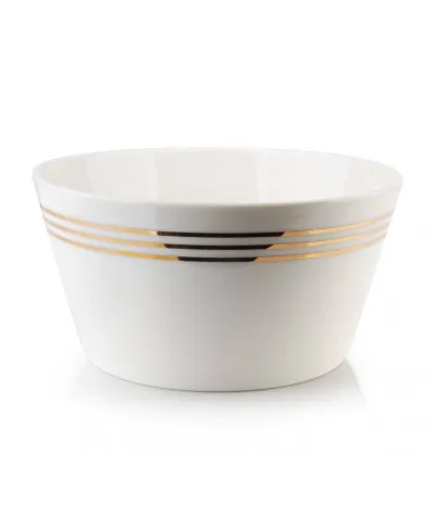 Miska - Salaterka, porcelanowa - Mirella Gold - 580 ml