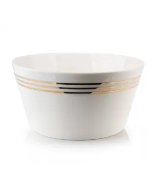 Miska - Salaterka, porcelanowa - Mirella Gold - 580 ml