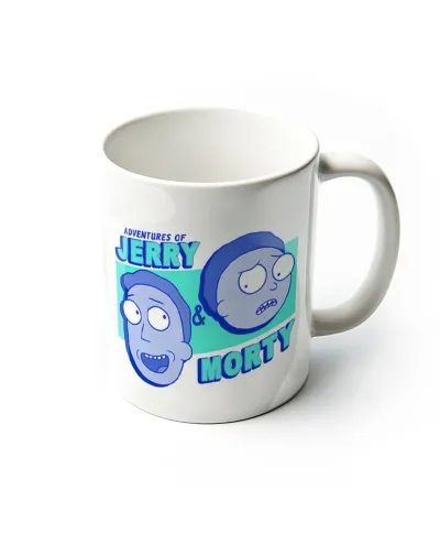 Rick and Morty Jerry and Morty - kubek
