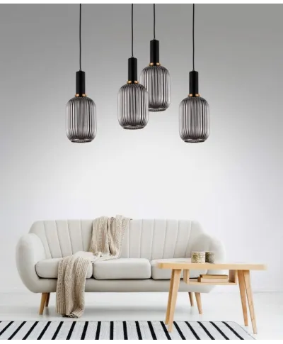 Lampa wisząca - Dymiona Loft Rico