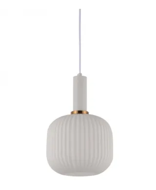 Lampa wisząca - Biała LOFT Gato