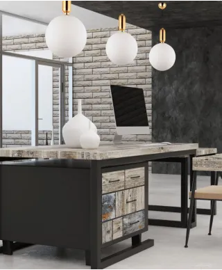 NOWOCZESNA LAMPA WISZĄCA BIAŁA ORITO GOLD D30