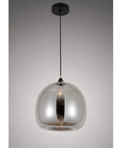 Lampa wisząca skandynawska - Szara Cesio