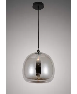 Lampa wisząca skandynawska - Szara Cesio