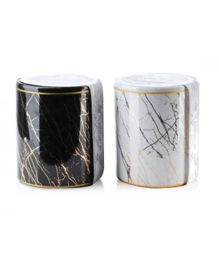 Kominek na olejek zapachowy - Złoto - 8,5cm