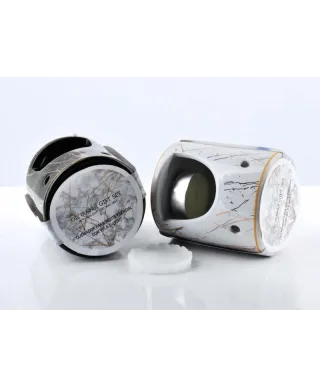 Kominek na olejek zapachowy - Złoto - 8,5cm