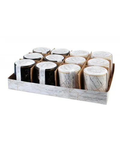 Kominek na olejek zapachowy - Złoto - 8,5cm