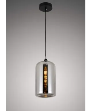 Lampa wisząca skandynawska - Szara Monti