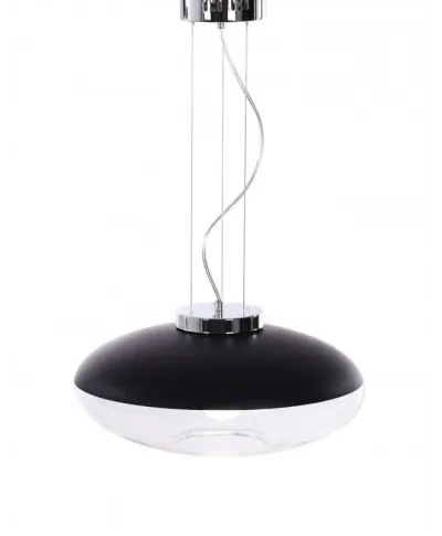 Lampa wisząca - Nowoczesna Czarna Raveo D40