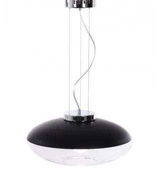 Lampa wisząca - Nowoczesna Czarna Raveo D40