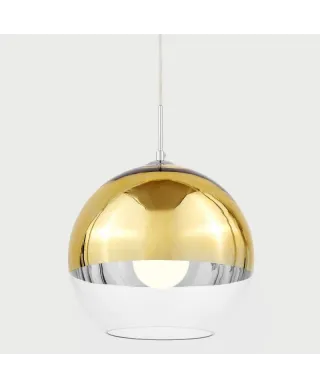 Lampa wisząca - Nowoczesna Potrójna - Złota - Veroni Trio