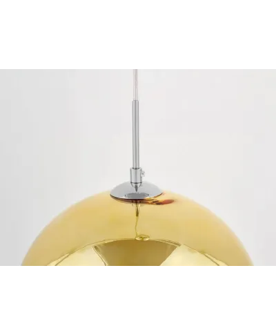 Lampa wisząca - Nowoczesna Potrójna - Złota - Veroni Trio