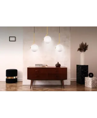 Lampa wisząca - Biała Sorento D20