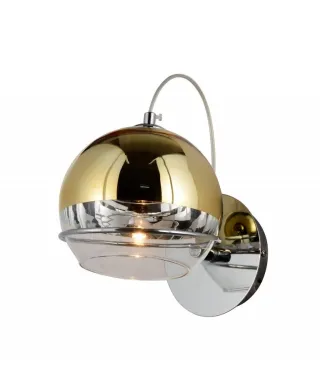 Kinkiet - Lampa ścienna - Złota - Veroni W1