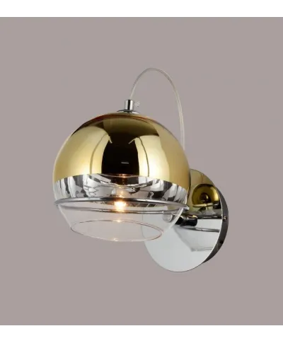 Kinkiet - Lampa ścienna - Złota - Veroni W1