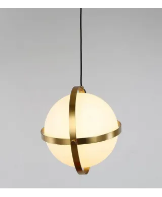 Lampa wisząca do jadalni - Biała Signia D30