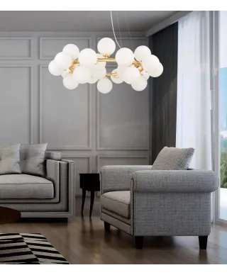 Lampa wisząca - Złota Marsiada W25