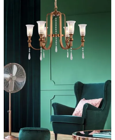 Żyrandol Kryształowy - Nowoczesny Rionella W6