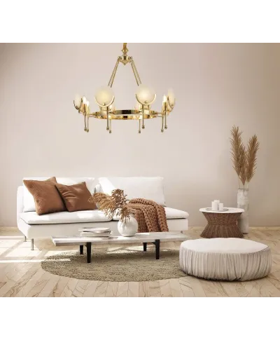 Żyrandol Kryształowy - Nowoczesny Montego W8