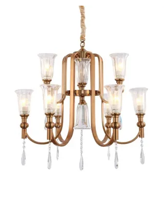 Żyrandol Nowoczesny - Kryształowy Rionella W9