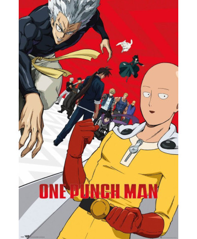 One Punch Man Season 2 - plakat