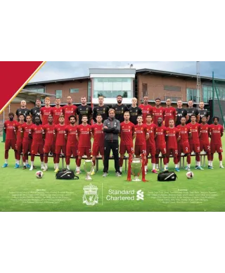 Liverpool Zawodnicy 19/20 - plakat