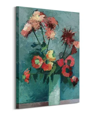 Dahlias - obraz na płótnie