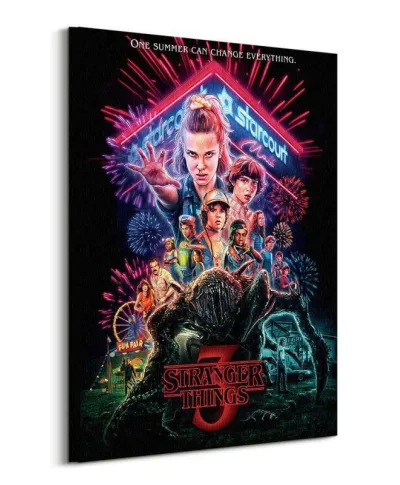 Stranger Things Summer of 85 - obraz na płótnie