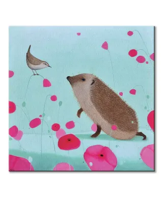 Audience With a Wren - obraz na płótnie