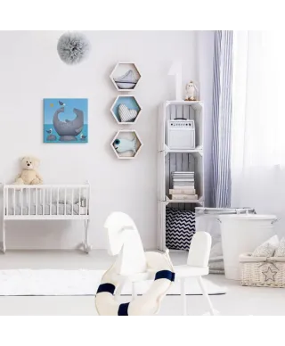 Born to Fish - obraz na płótnie