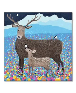 Flowers of the Glen - obraz na płótnie