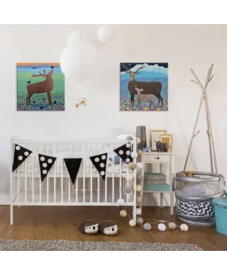 Flowers of the Glen - obraz na płótnie