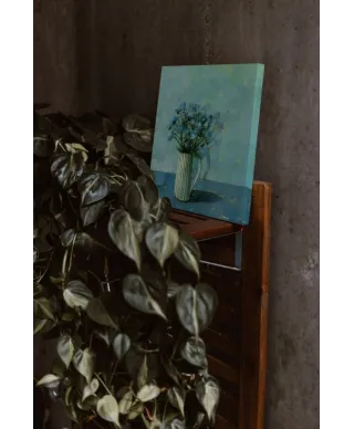 Forget-Me-Nots - obraz na płótnie