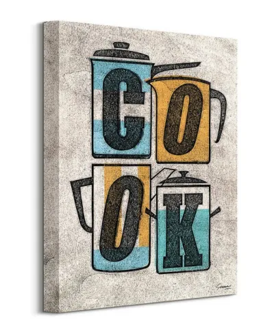 Cook - obraz na płótnie