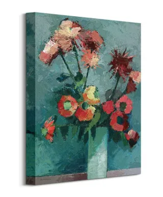 Dahlias - obraz na płótnie