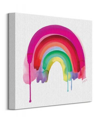 Obraz na ścianę - Rainbow - Tęcza -  30x30 cm